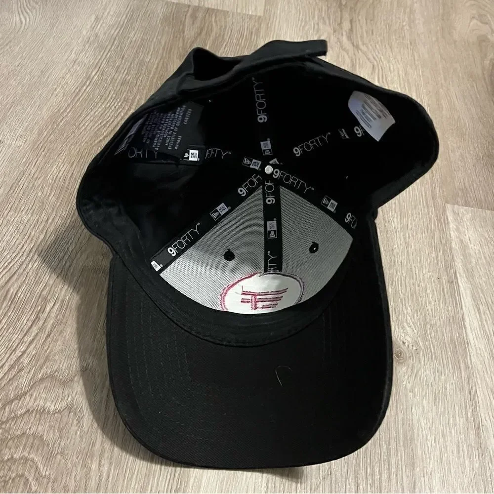 New Era F Logo Black & Pink Baseball Hat